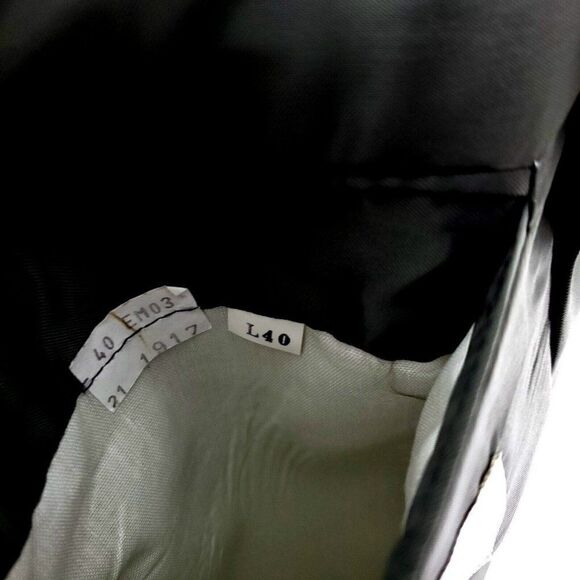 Cricketeer Wool 2 Button Sport Coat 40L Tan Glen Plaid Blazer - Picture 8 of 11